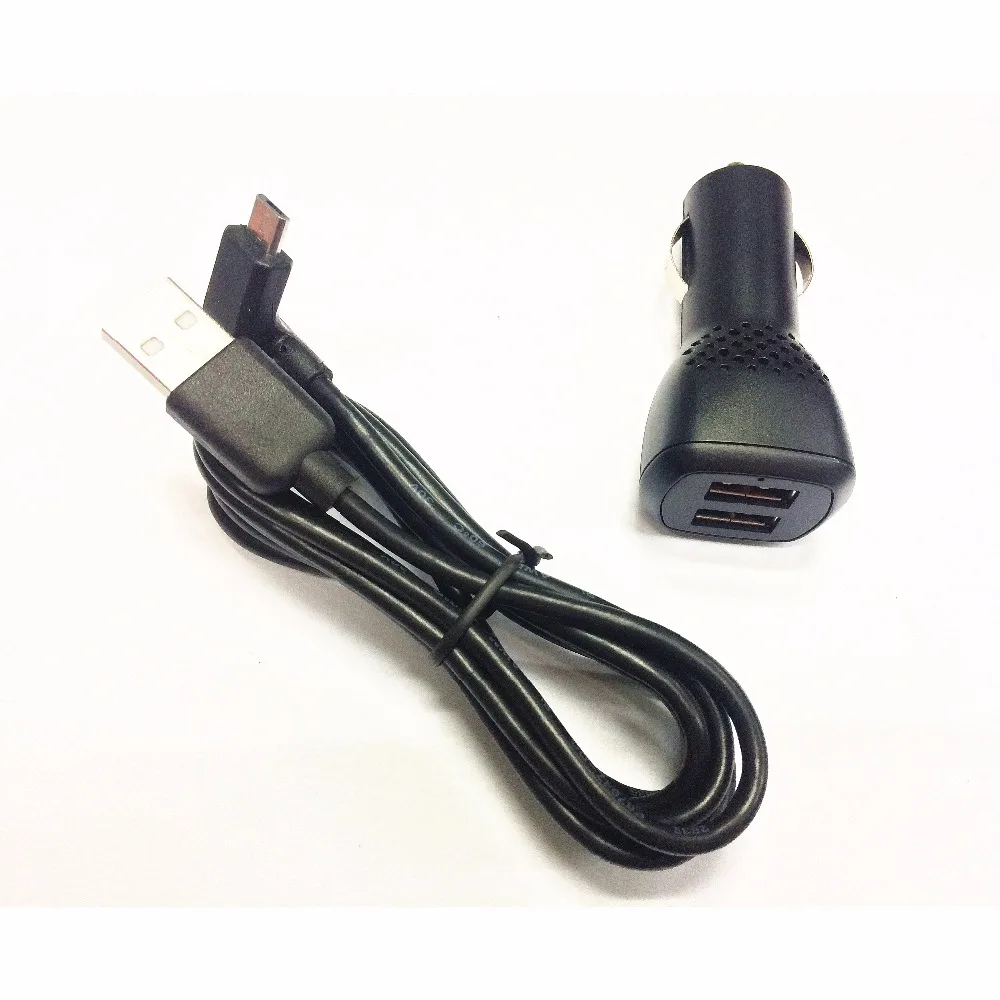 Автомобильное зарядное устройство с двумя USB и кабель Micro для Tomtom Start 25 50 60|charger