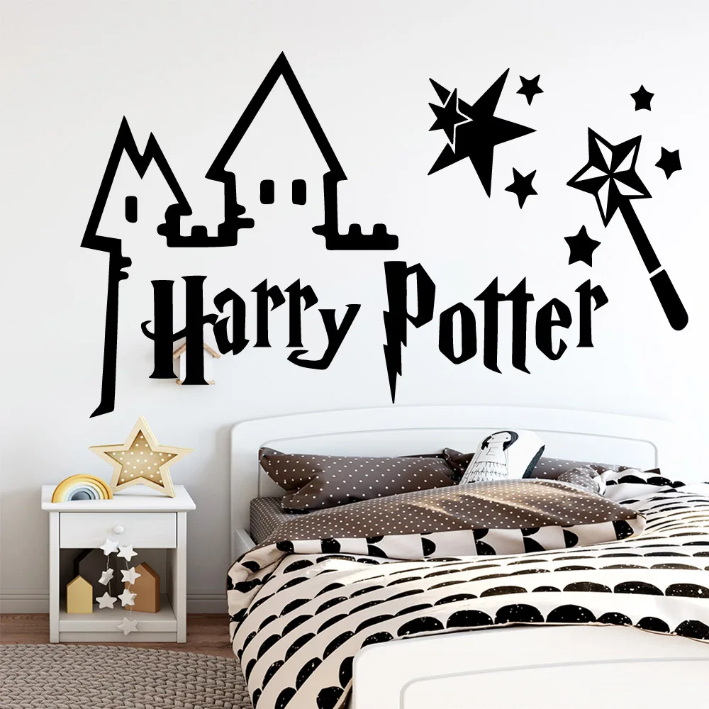 

Pretty Magic wand Wall Mural Removable Wall Decal Nursery Room Decor Waterproof Wall Art Decal