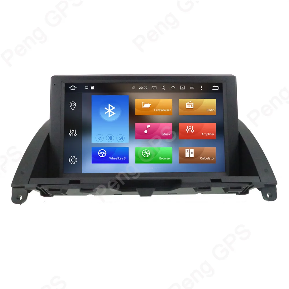 Excellent Octa Core CD DVD Player 2 Din Stereo Android 8.0 Car Radio for Mecerdes Benz C-W204 2007-2011 GPS Navigation Autoradio Headunit 1