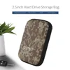 ORICO-sac de Protection pour disque dur 2.5 pouces, boîtier de Protection Portable pour disque dur SSD batterie externe pouces Camo gris/bleu/noir ► Photo 2/6