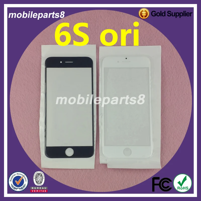 10 шт./лот Fress shipping fee сенсорный экран стекло (не дигитайзер) для iPhone 6S Передний