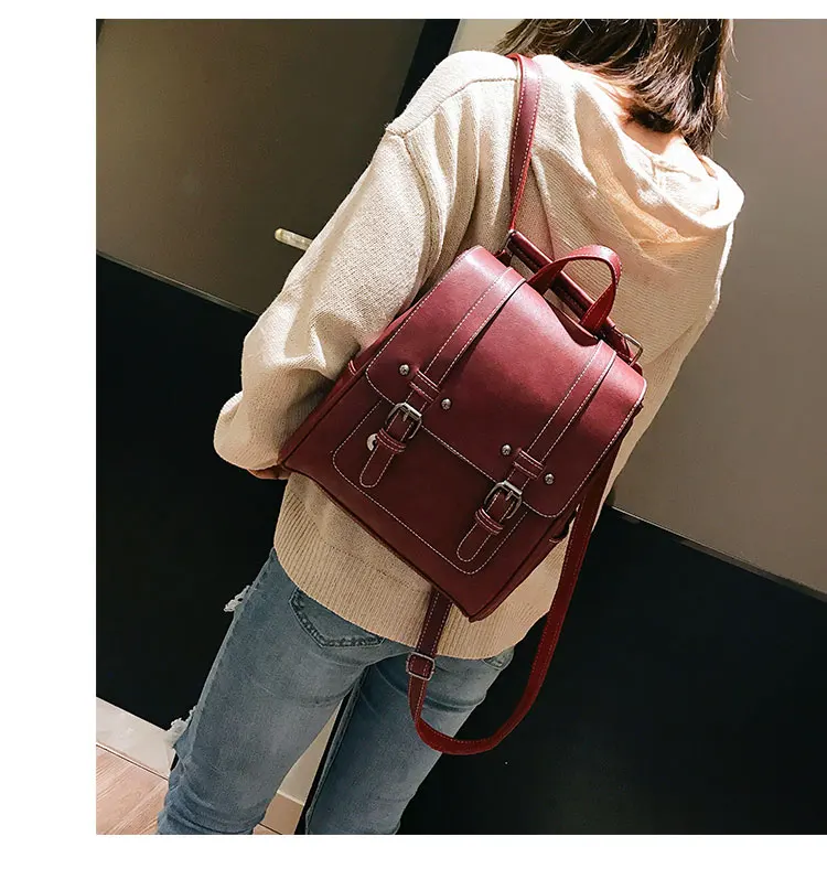 qualidade sacos de escola de couro para