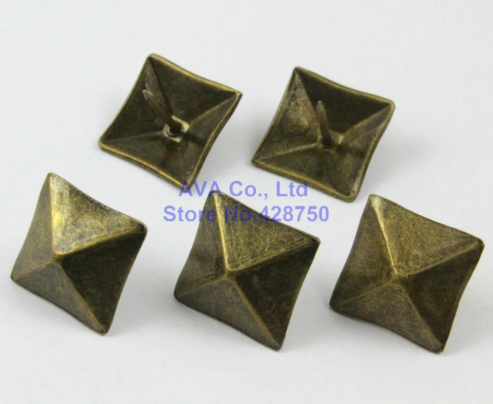 Buy 50 Pieces 19mm Antique Brass Upholstery Tacks