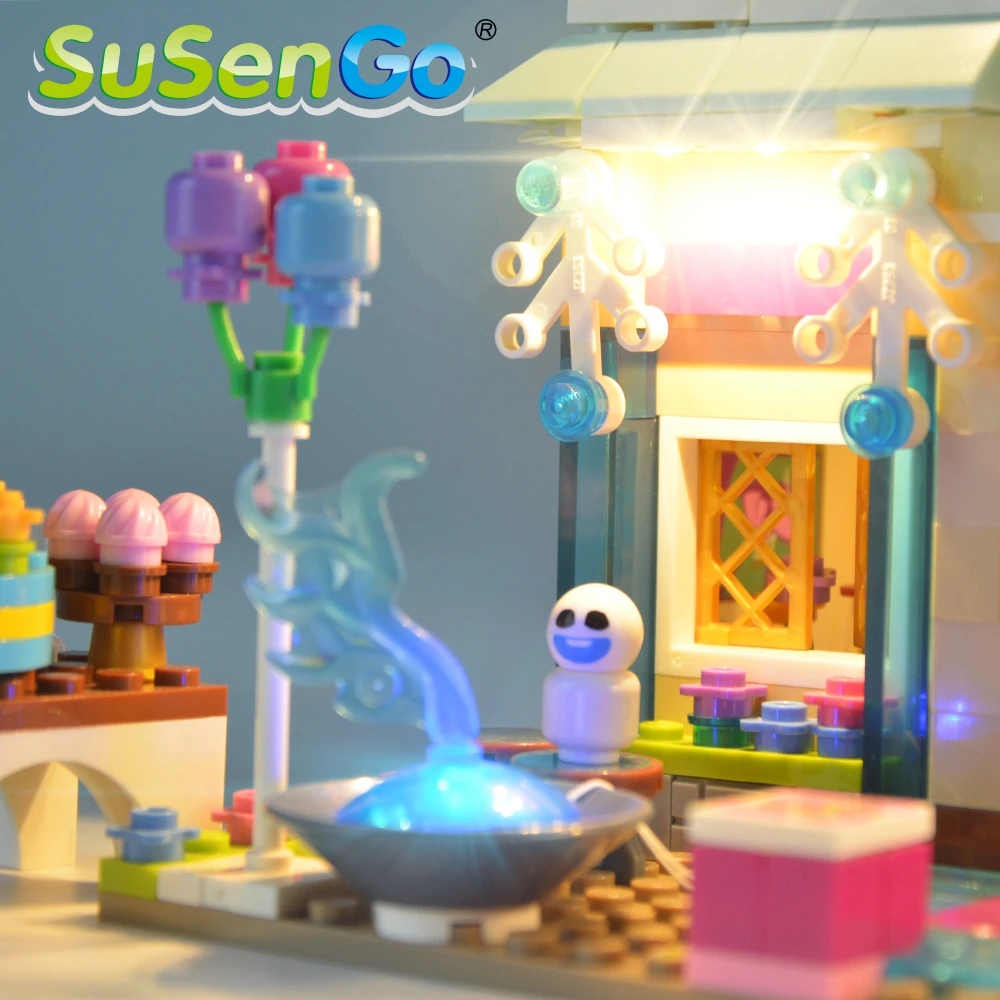 SuSenGo Led Light Kit For Frozen Princess Arendelle Romantic Castle Building Brick Light Compatible With 41068 07045 SuSenGo Led Light Kit For Frozen Princess Arendelle Romantic Castle Building Brick Light Compatible With 41068 07045