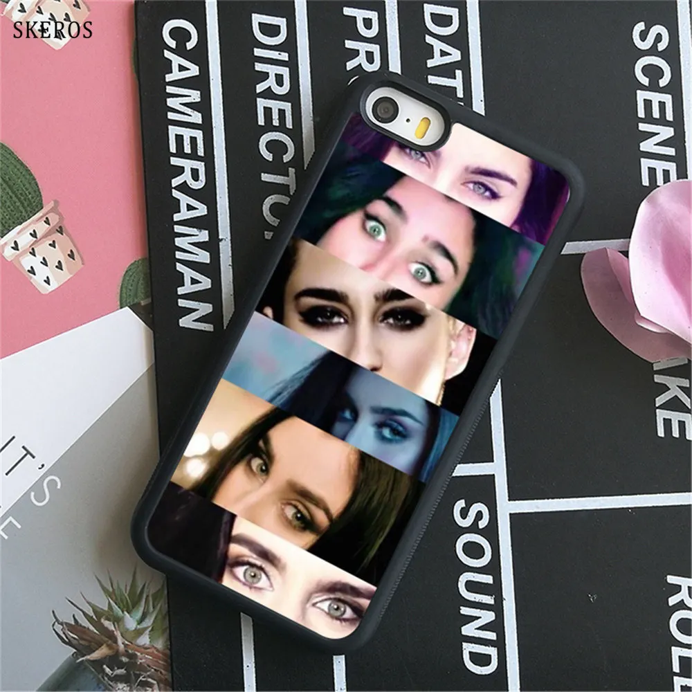 SKEROS Fifth Harmony Eyes 6 phone case for iphone X 4 4s 5 5s 6s 7 8 plus &amp #B213 |