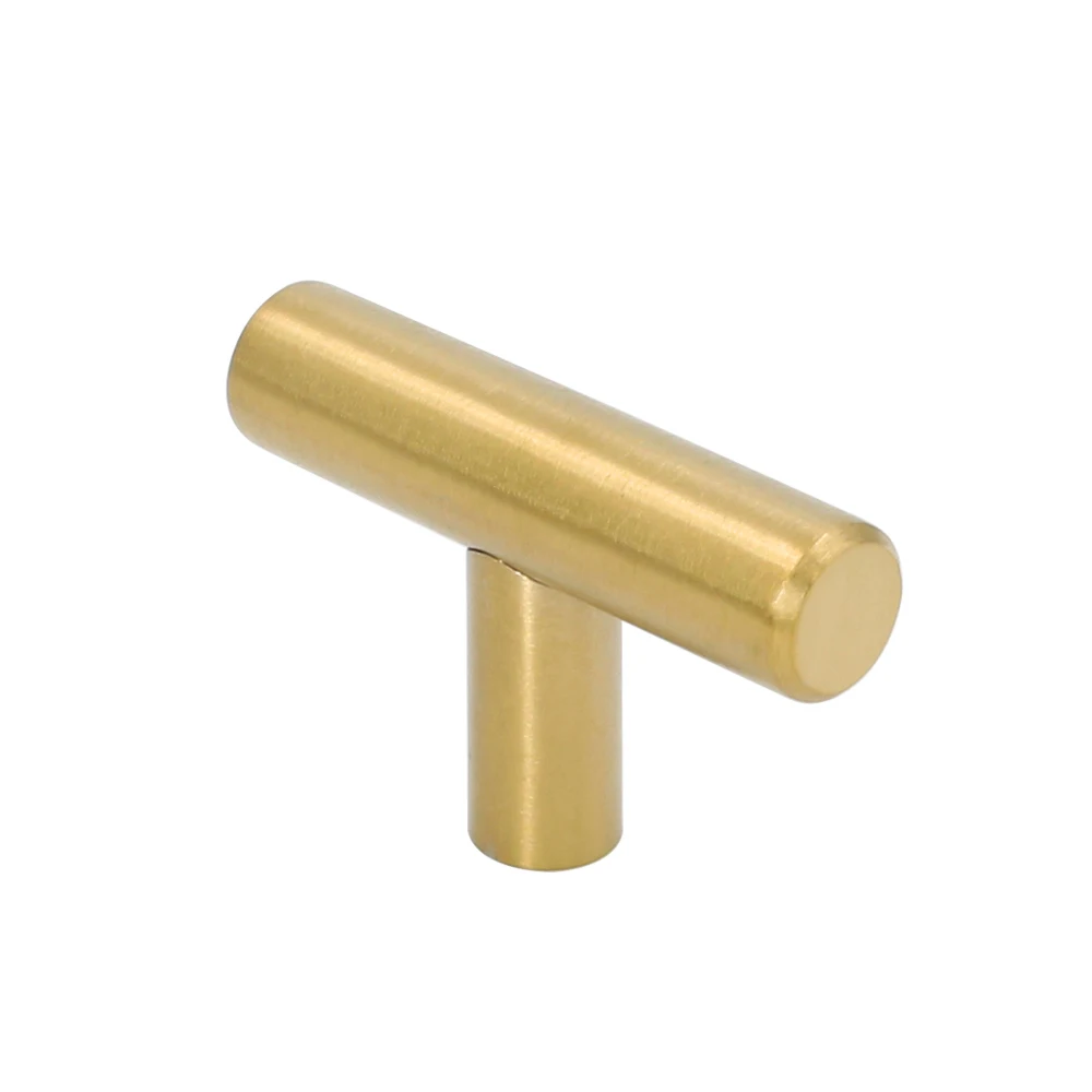 1 Pack Gold Cabinet Knobs Brass Drawer Pulls Goldenwarm Gold