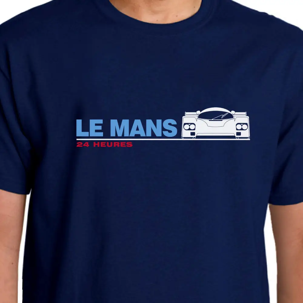 

2019 Hot Sale 100% Cotton Retro Le Mans Race T-Shirt Summer Style Tee Shirt