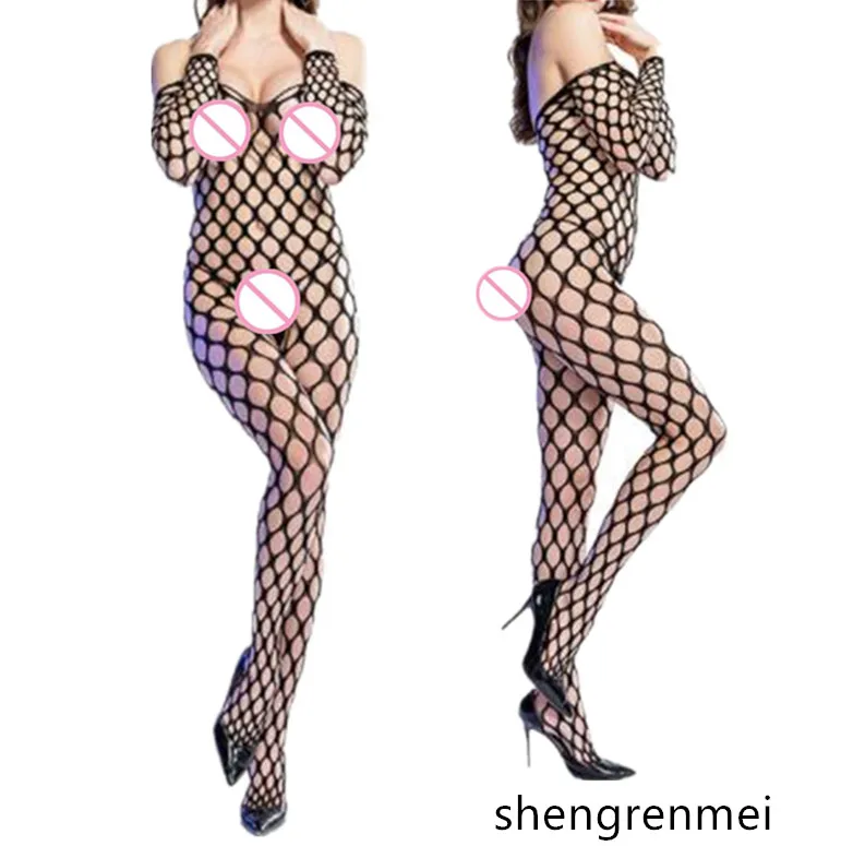 Женские сетчатые боди shengrenmei Женское ночное белье ажурное нижнее с длинными