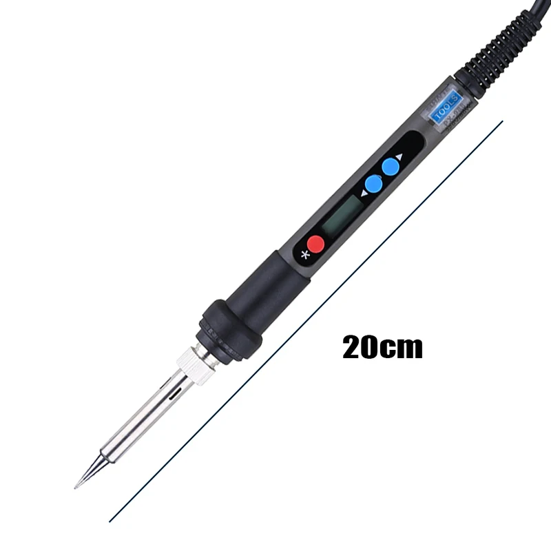 Goedkoop 90W 110 V 220 V Elektrische Soldeer Soldeerbout Digitale LCD Fer een Souder Lassen Soldeerbout met 10 stuks Tips