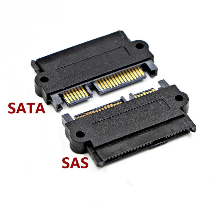 SFF 8482 SAS To SATA 180 Degree Angle Adapter Converter Straight Head ST for dell motherboardin