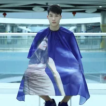 Waterproof Cutting Hair Cloth wrap Salon Barber Gown Cape Hairdressing Haiardresser Hair styling tools Waterproof Cutting Hair Cloth wrap Salon Barber Gown Cape Hairdressing Haiardresser Hair styling tools