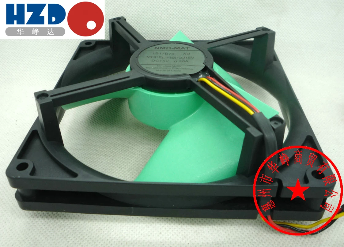 

Free Shipping Original NMB 15V 0.28A FBA12J15V for refrigerator cooling fan