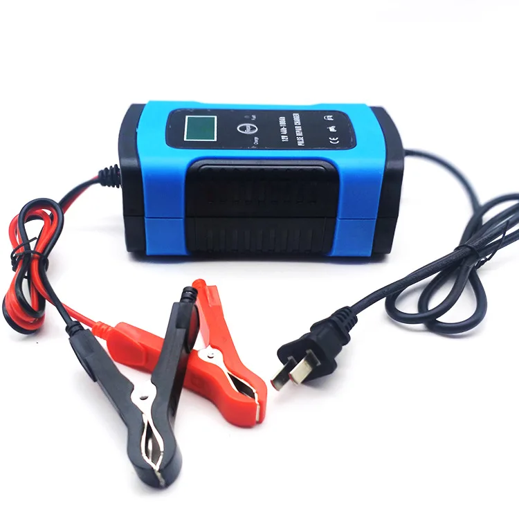 12V 6A LCD Smart Fast Car Battery Charger for Auto Motorcycle Lead Acid AGM GEL Batteries Intelligent Charging 12 V Volt 6 A AMP 12V 6A LCD Smart Fast Car Battery Charger for Auto Motorcycle Lead Acid AGM GEL Batteries Intelligent Charging 12 V Volt 6 A AMP