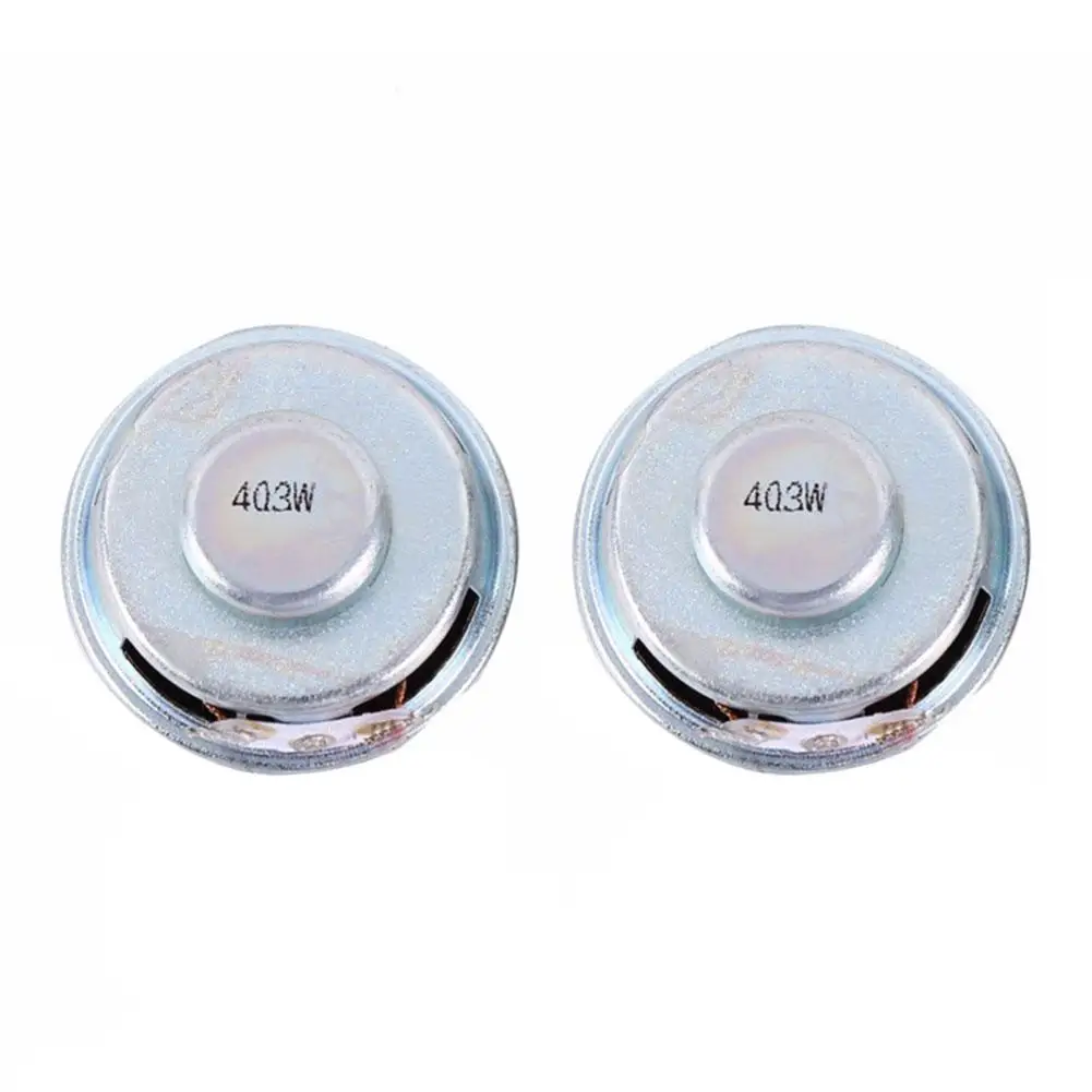 2 шт./компл. 4 Ом 3 Вт 40 мм|loudspeaker woofer|4ohm 3waudio portable |