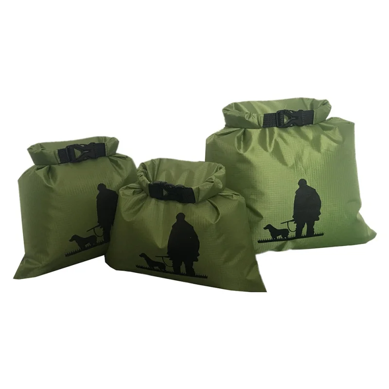 На открытом воздухе Кемпинг Пешие Прогулки речной поход водонепроницаемый 3/5 наборы 210 T Titafo сумки с пряжкой Портативный прочный - Цвет: 3 Sets