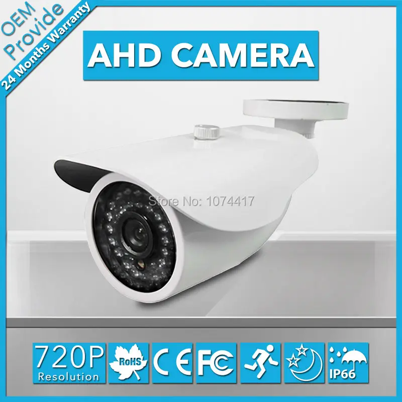 

AHD3610LF Free Shipping 36 IR Light 1.0MP 720P AHD CCTV Camera With IR Cut Waterproof Indoor Outdoor Camera With Bracket