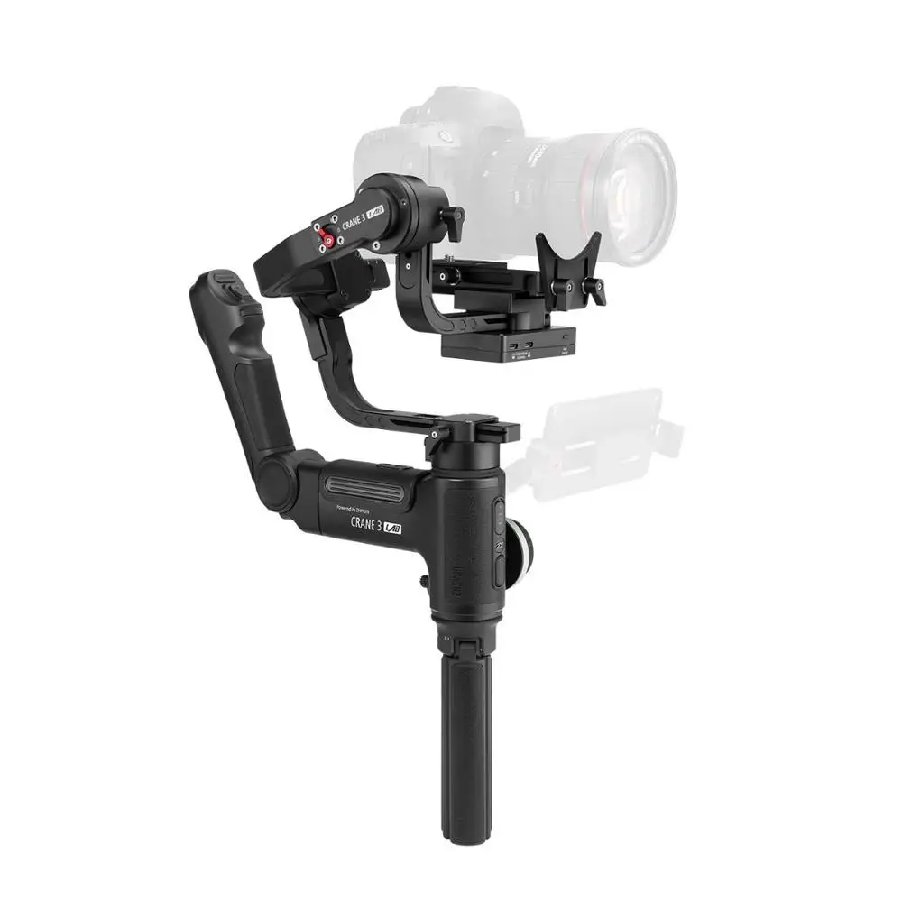 Zhiyun Crane 3 Lab Crane 2 обновленная версия 3-осевой карданный стабилизатор для DSLR камер, 1080P Full HD Беспроводная передача изображения - Цвет: Crane 3 lab