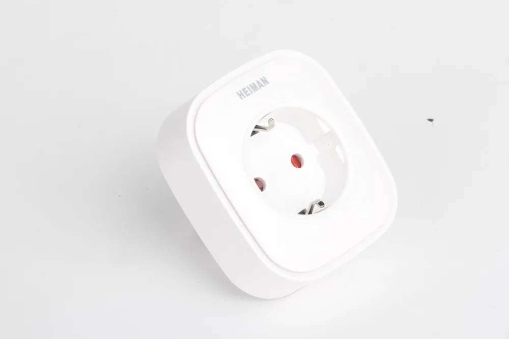 Продвижение Heiman Zigbee Измерение мощности Plug control power On off Socket устройство «умный дом» через приложение Smart Zone