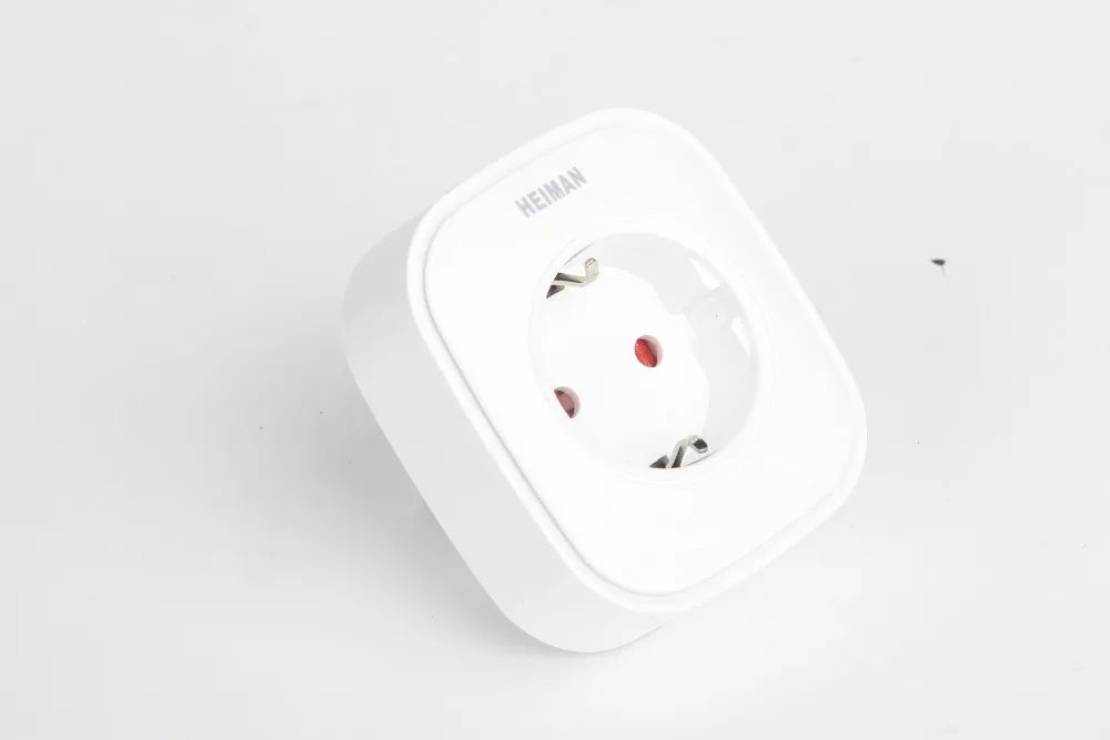 Preço de Promoção Tomada de Medição de Potência de Casa Heiman Zigbee Controle Plug Power on Off Inteligente Dispositivo Via Zona App 3 China power wall Suppliers