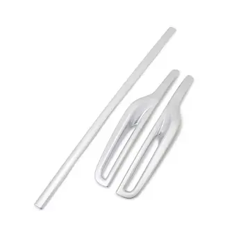 

3pcs Car Front Lower Bumper Grille Protect Foglamp Cover Trim For Jaguar F-PACE 2016-2018 Car Exterior Accessories Styling