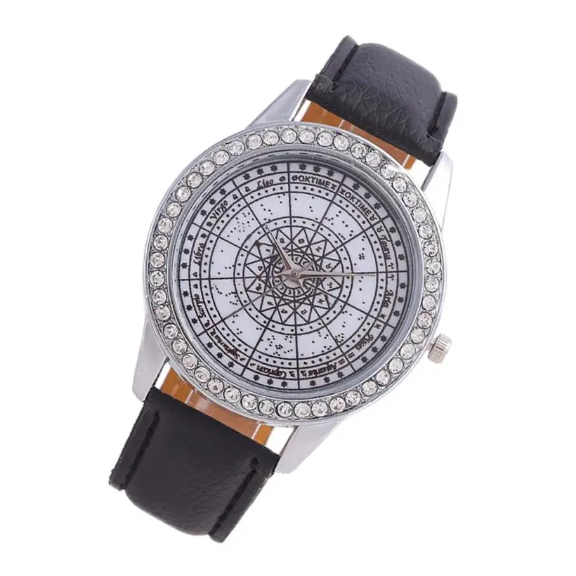 

Moment # L04 2018 women's watches Fashion clock Simple Watch Ladies Watch Leather Belt men's watch For Gift relogio feminino New