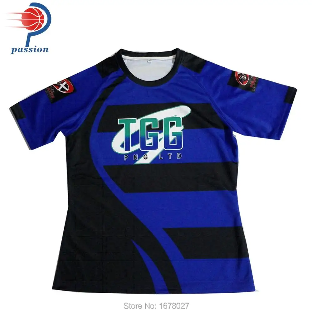 oem custom made sublimation rugby jerseys in Rugby Jerseys from Sports