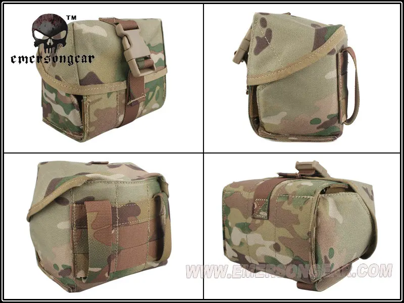 Emerson шесть упаковок для 40 мм Гранат Мешок страйкбола боевой мешок EM8509|pouch cover|pouch