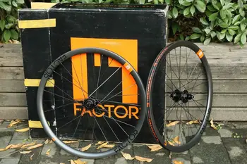 

Novatec Factor Carbon 31mm Clincher Wheelset Front & Rear 12x142mm/100x15mm