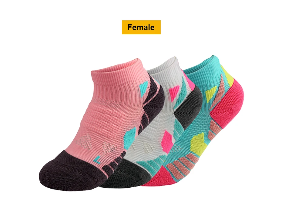 UG 1 пара/лот, детские спортивные носки для бега, для велоспорта, баскетбола, дышащие и мягкие, с защитой лодыжки, удобные носки