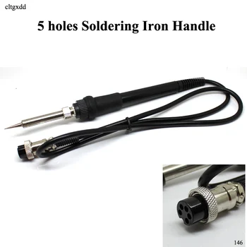 

cltgxdd Hot Soldering station iron handle 24V For HAKKO 907 ESD 936 937 928 926 IND008 852 852D 878 898