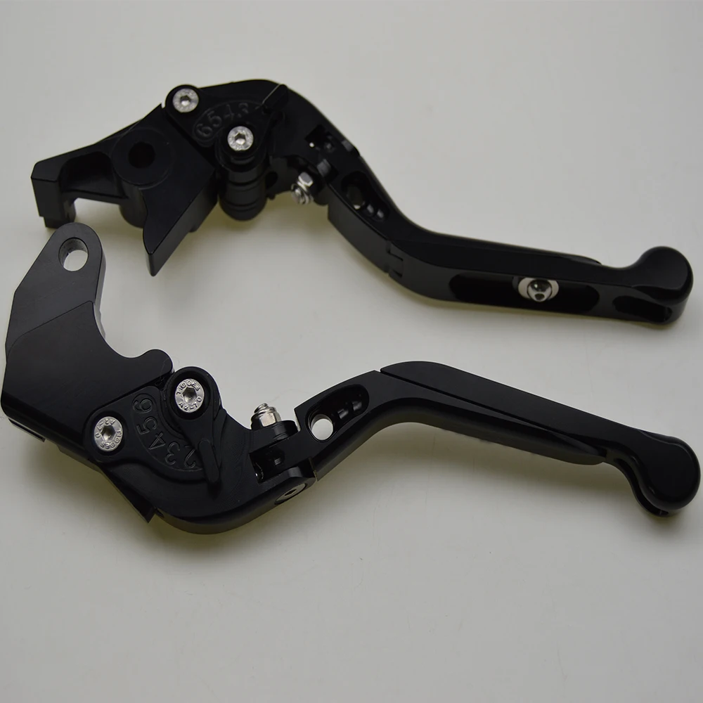 Motorcycle CNC Adjustable Foldable brake Clutch Levers for Benelli TNT 125 135 TNT125 TNT135- with Logo