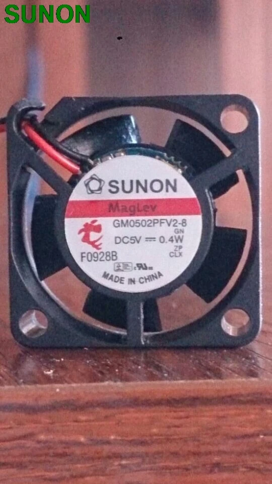 Оригинальный охлаждающий вентилятор с подшипником для Sunon 5 в пост. Тока 0 4 Вт 25*25*10