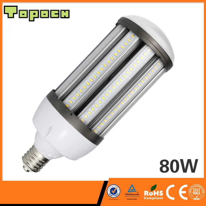 

Topoch LED Street Light Bulb 80W 10,000 LM UL DLC Listed HID Replacement Mogul E39 Base IP64 Outdoor Indoor Area Lighting