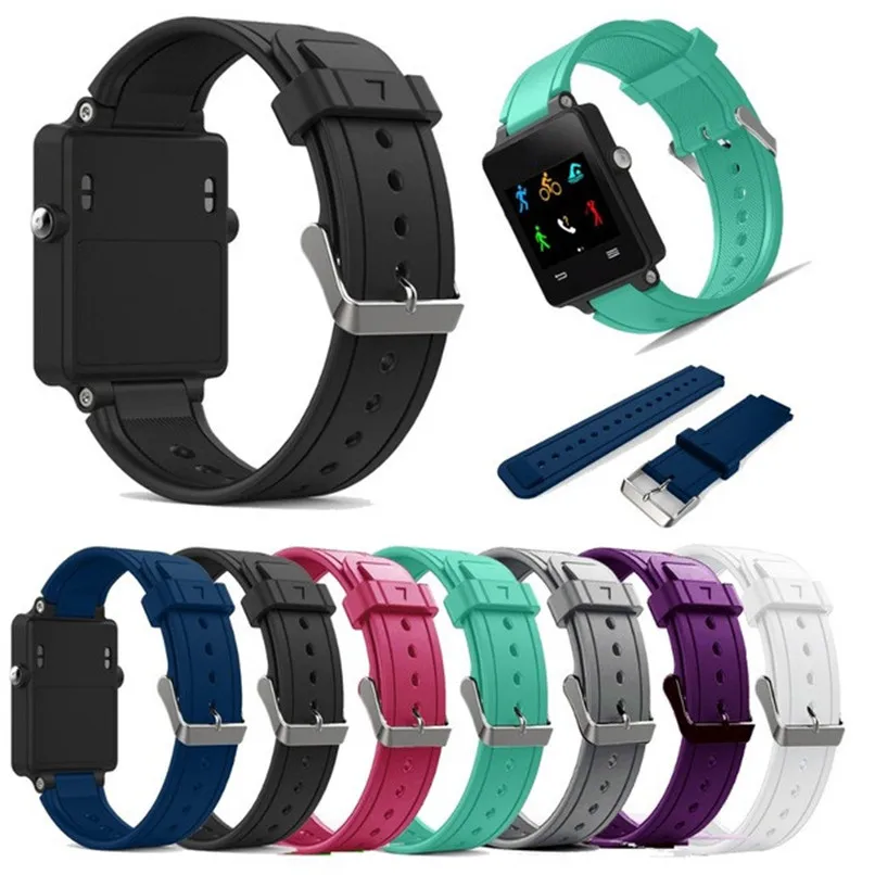 Сменный силиконовый ремешок для часов Garmin Vivoactive ацетатный 30AP0|Смарт-аксессуары| |