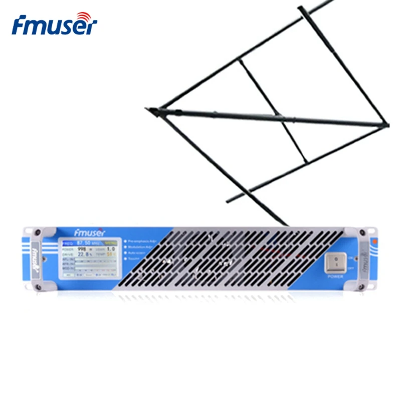 

FMUSER FSN-150T 150W 100 Watt FM Transmitter Kit FM Radio Transmitter Broadcast+CP100 Antenna+20m Cable For FM Radio Station