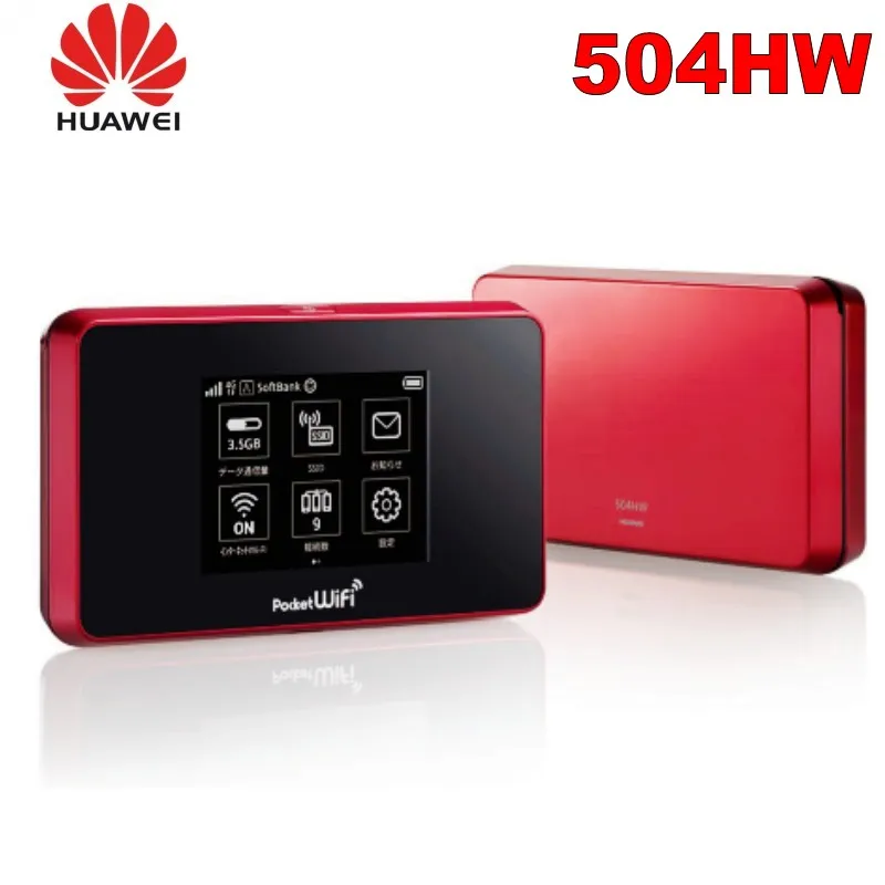 Разблокированный huawei 4g wifi роутер Портативный 4g Карманный WiFi 504HW 4g mifi роутер с sim-картой wifi мобильный 4G LTE Cat6 Мобильная точка доступа