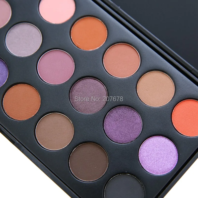 SEPROFE 35 Color Eyeshadow Pallete Gorgeous Silky Powder Professional Nature Make up Palette Smoky Warm Matte Shining Eye Shadow