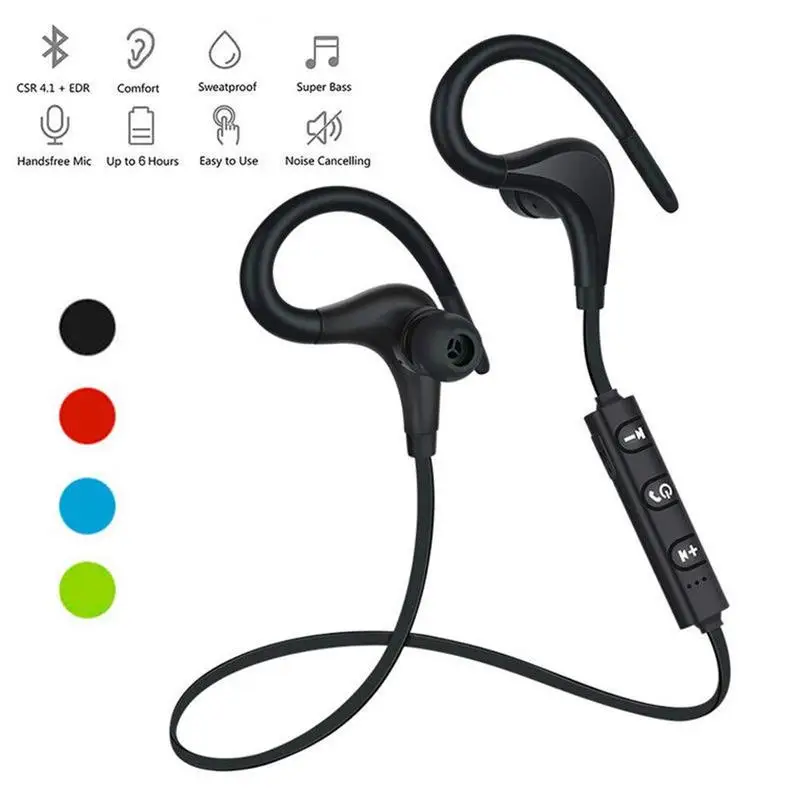 

opp bag small horn cow Bluetooth wireless headphones mini hands-free Bluetooth waterproof sports ear-mounted headphones