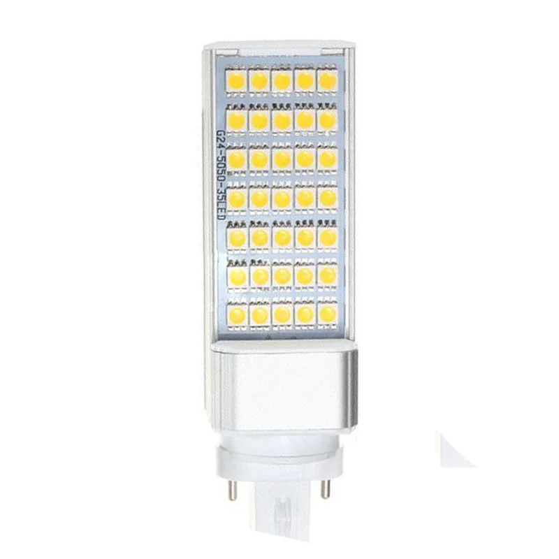 

G23 7W 5050 SMD White Led Horizontal Plug Lamp Corn Home Ceiling Warm White Light