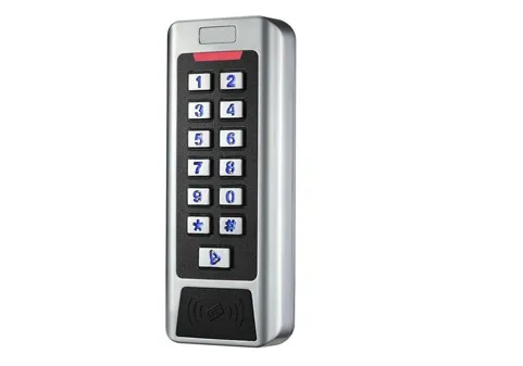 

2 relays Door gate RFID Keypad Access Control Waterproof IP68 Metal Case 125KHZ ID Single Door Standalone Access Control WG26