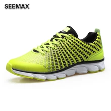 2016 Outdoor Summer Men Sports Running Shoes For Adults Breathable Super Light Running Trainer Sports Sneakers Top Quality Hot