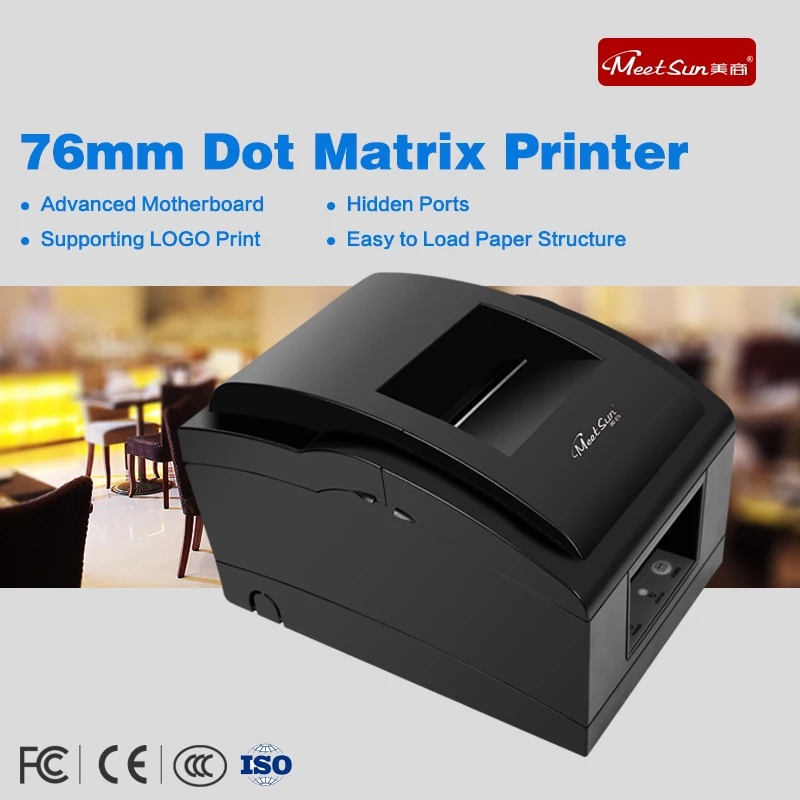 76mm Dot Matrix Thermal Printer for Pos Terminalin Printers from