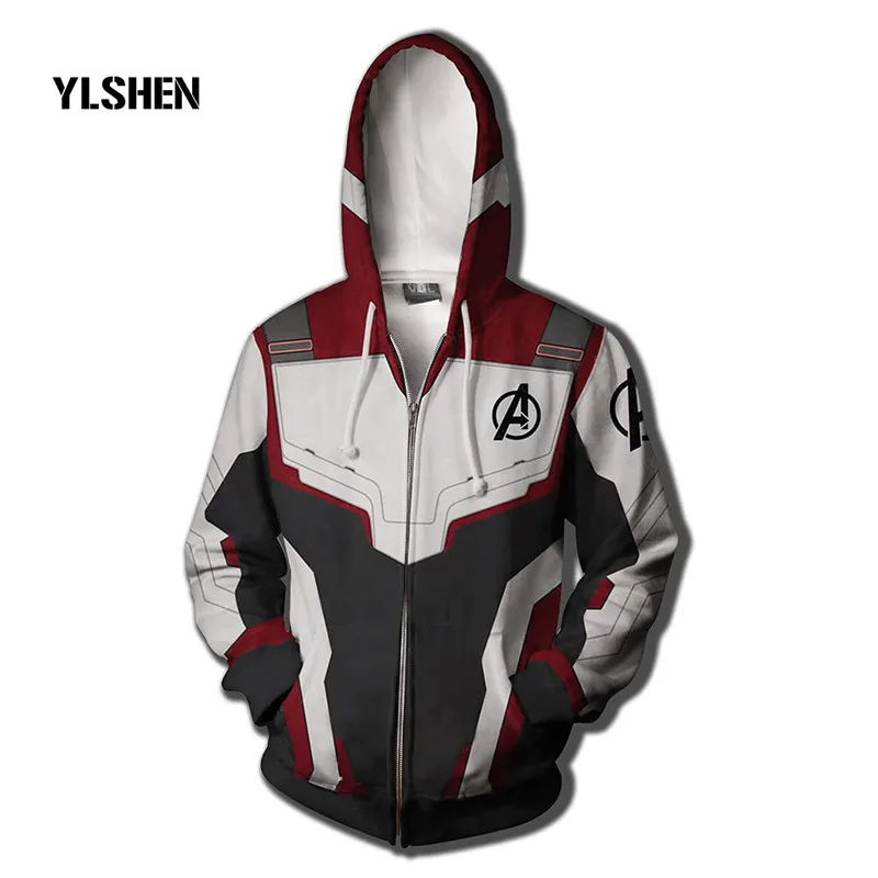 Avengers Endgame Hoodie Sweatshirt Jacket Avengers Cosplay Costumes Sweater Spiderman Costume Harry Potter Suit Zeemeerminstaart