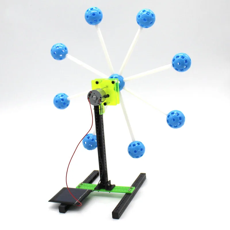 Креативный научный эксперимент DIY Солнечная энергия колесо обозрения ручной работы игрушки Дети головоломка солнечная игрушка физически Обучающие ресурсы