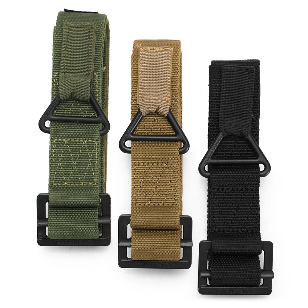 

120cm Men Tactical Belt Outdoor Military Hunting Belt Casual Army Webbing Buckle Combat Belt Waist Support Strap