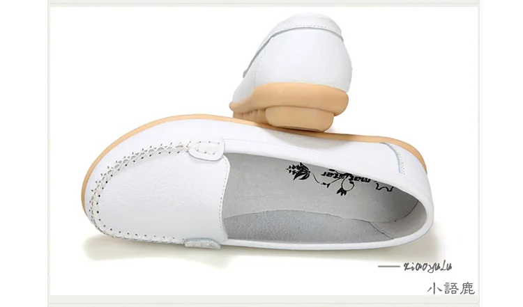 Женские туфли-оксфорды из натуральной кожи на плоской подошве с круглым носком; 4 цвета; повседневная женская обувь для отдыха; женские лоферы с перфорацией; 2297