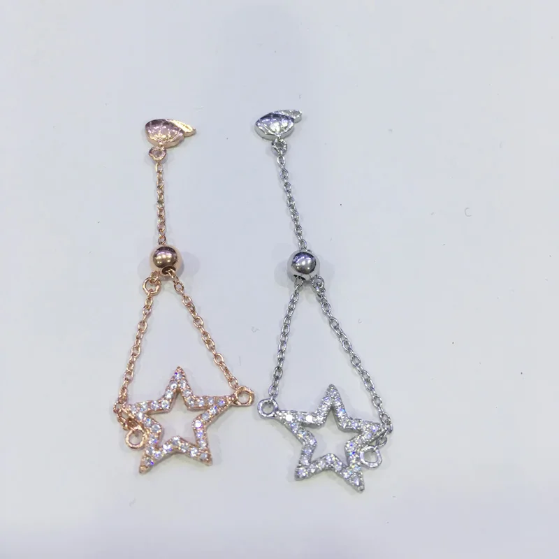2016 New Women’s 925 Sterling Silver Geometry Star Ring jewelry Women wedding rings Fine Jewelry