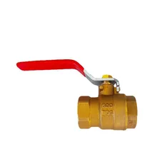 Латунный шаровой клапан 1/" 3/8" 1/" 3/4" " 1-1/4» 1-1/2» 2 дюйм; NPT Женский шаровой клапан с резьбой трубы разъем для воды