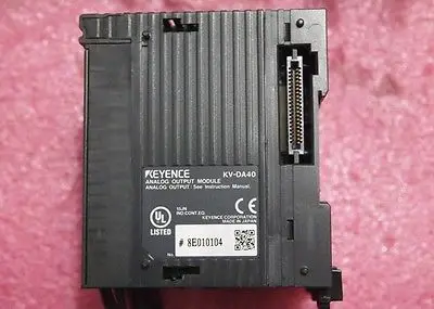 

DHL/EMS 1pc Used for KEY-ENCE KV-DA40 Analog Output PLC Module Tested