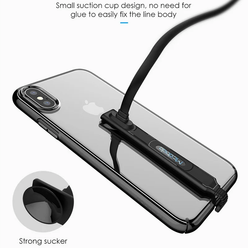 MCDODO Cable USB para iPhone 7 6X8 6 s plus Cable de carga rápida de cargador de teléfono móvil tipo C para Samsung Galaxy S8 lg